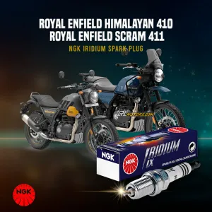 Royal Enfield Himalayan 410 Royal Enfield scram 411 NGK Iridium Spark Plug