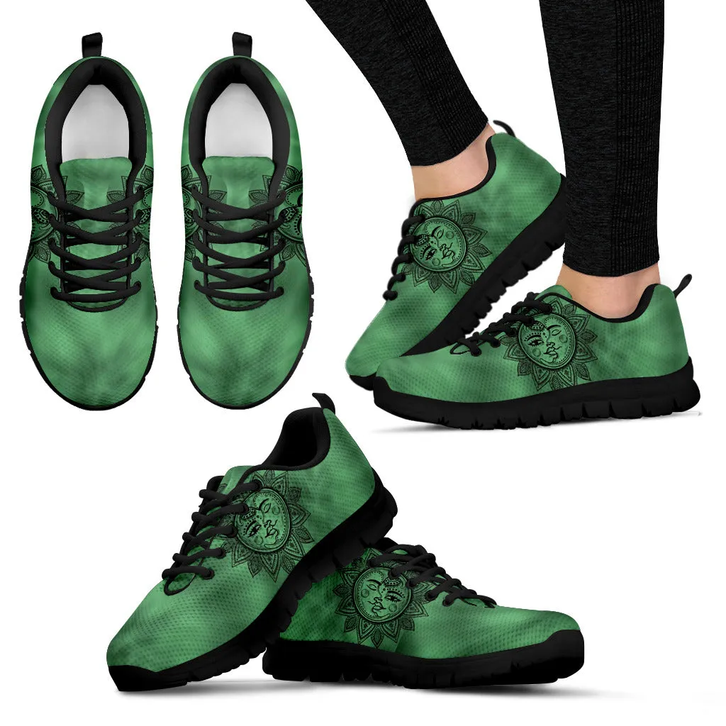 Sun And Moon Women's Sneakers Black Soles